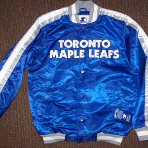 TORONTO MAPLE LEAFS NHL Starter Snap Down Jacket 3X 4X 5X